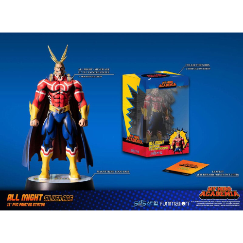 MY HERO ACADEMIA ALL MIGHT SILVER AGE STATUE MY HERO ACADEMIA ALL MIGHT SILVER AGE STATUE